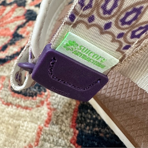 Suicoke Purple and White Sandals - Picture 8 of 16